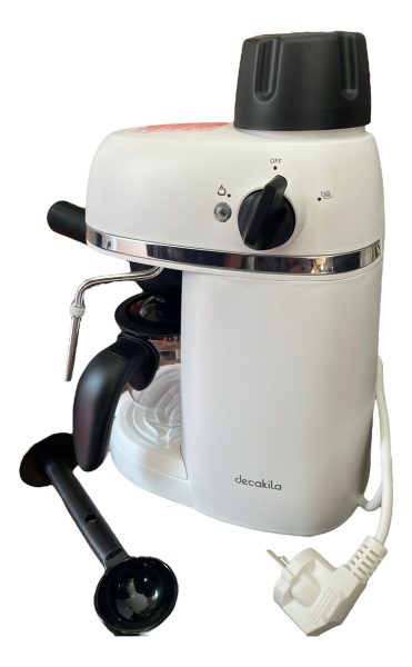 Cafetera Expresso 0.24 Lt 800w Decakila Kecf007w - Imagen 5