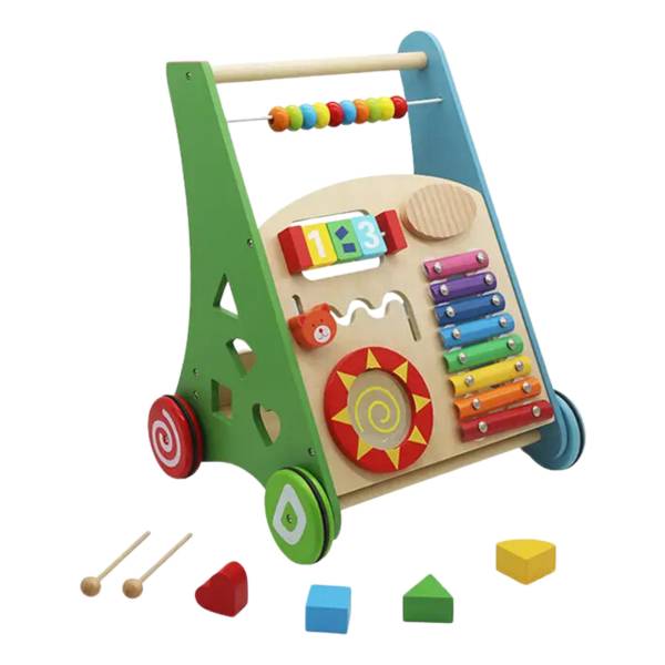 Andador Carrito De Arrastre Juegos Didacticos Y Sensoriales