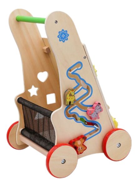 Carrito De Arrastre Con Juegos Didacticos Y Sensoriales - Imagen 3