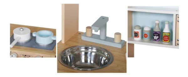 Cocina De Madera De Juguete Montessori - Imagen 9