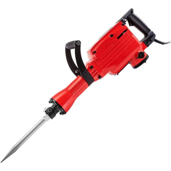 Martillo Demoledor 1500w 35j Hexagonal Prescott Valija Rojo - Imagen 2