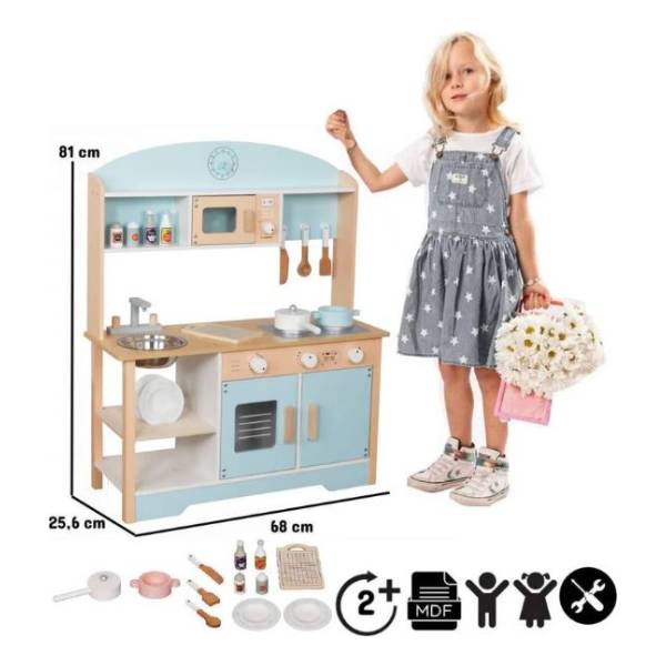 Cocina De Madera De Juguete Montessori - Imagen 6