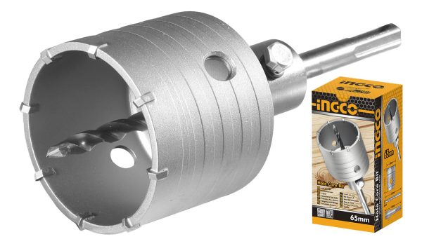 Ff Mecha Copa Widia 65mm Vastago Sds Plus 11cm Ingco Hcb0651 - Imagen 2