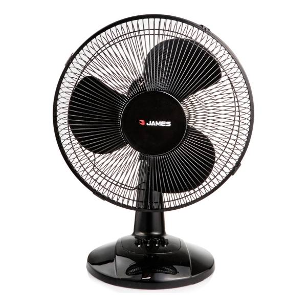 Ventilador De Mesa James 40w 3 Velocidades Vmj 12a Bk