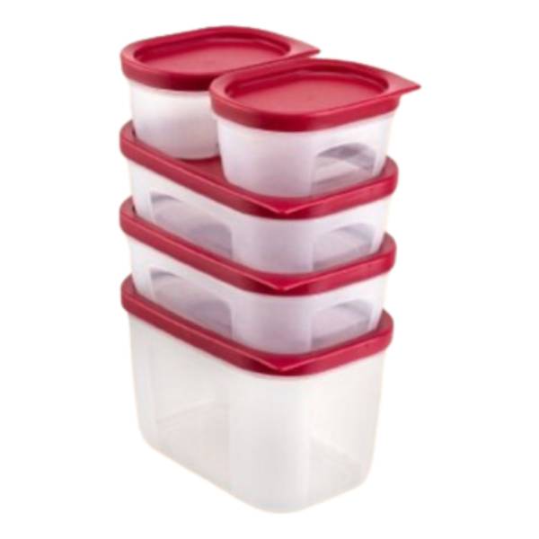 Conjunto De Contenedores De Comida