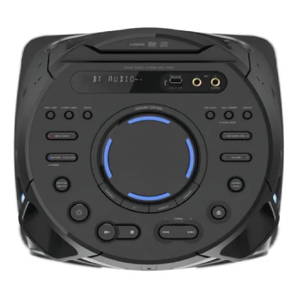 Equipo De Audio De Alta Potencia Sony V43d Bluetooth Color Negro - Imagen 2