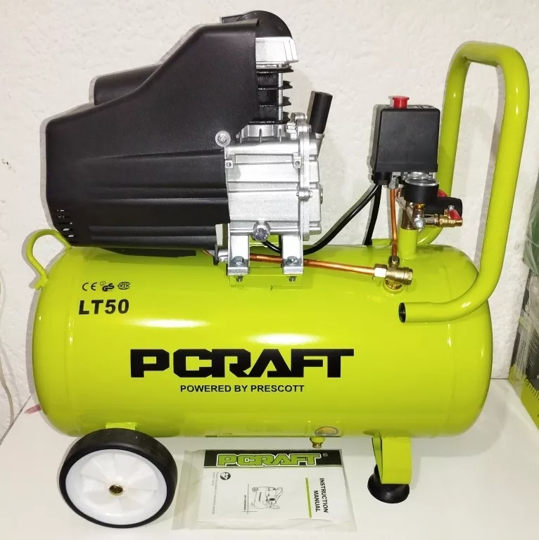 Compresor De Aire Prescott 50 Litros, 2.5hp, Dos Salida Aire - Imagen 2