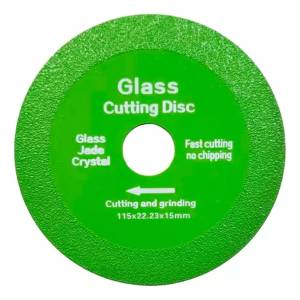 Disco Para Corte De Vidrio Para Amoladora 115mm X 1mm