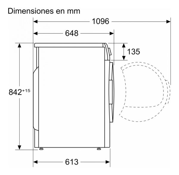 Secarropas De Bomba De Calor Bosch Wqg24500es 9 Kg - Imagen 4