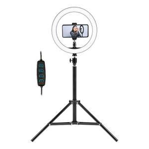 Aro De Luz Led 10 PuLG. Tripode Selfie Stick