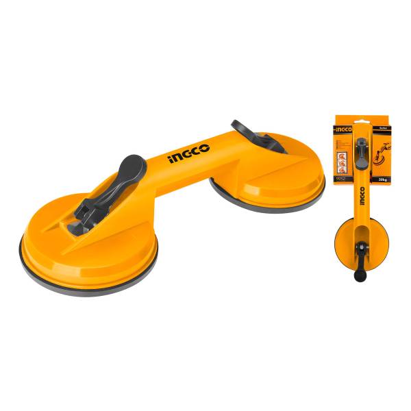 Ventosa Sopapa Para Vidrio Doble 11.5cm 50kg Ingco Hsu025001