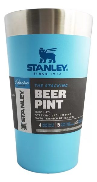 Vaso Termico Stanley Beer Pint - Celeste Edición Limitada Co - Imagen 3