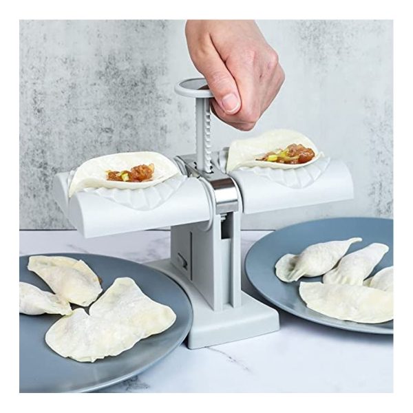 Máquina De Dumplings Empanadas Doble Manual Molde Empanadas - Imagen 2