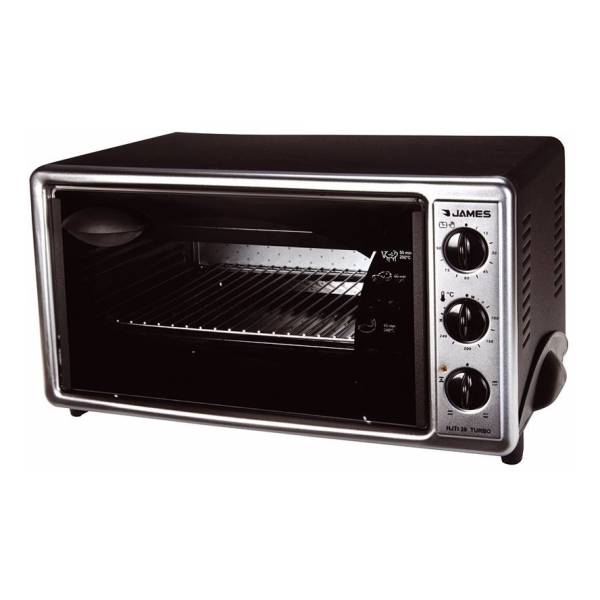 Ff Horno Electrico James 39lts Turbo 1650w Inoxidable Hjti39