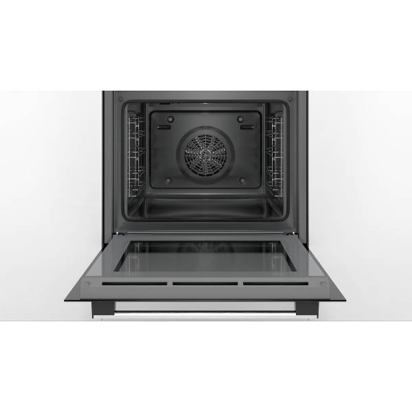 Horno De Empotrar Bosch Multifuncion Manual Hba510br0 Dimm Color Plateado