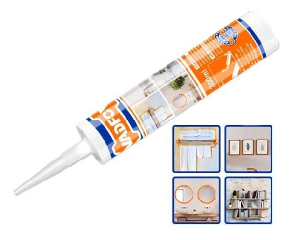 Adhesivo Sellador Clavo Liquido Wadfow 300ml Wgq2t30 - Imagen 3