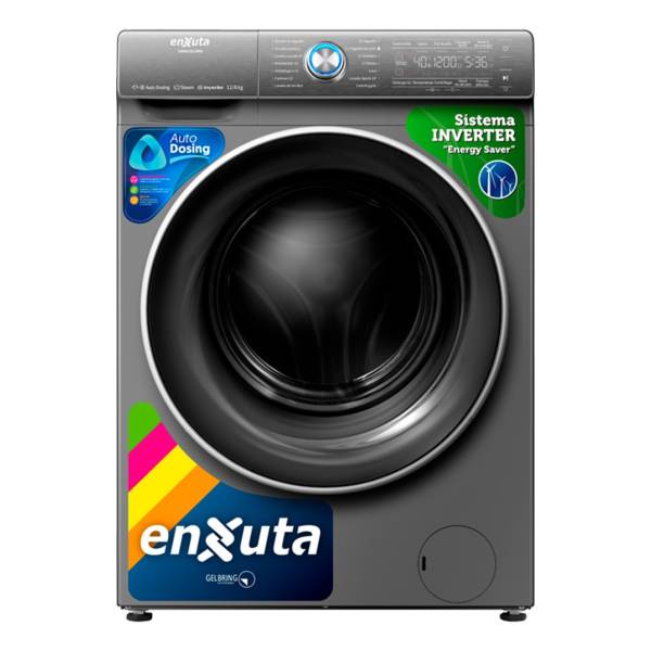 Lavasecarropas Inverter Digital Enxuta Lsenx161280s 12kg