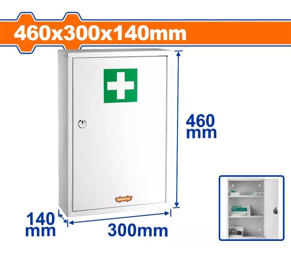 Botiquin Metalico Primeros Auxilios Wyyx4502 Wadfow - Imagen 2
