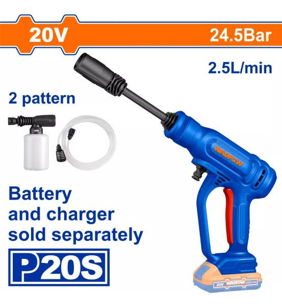 Hidrolavadora 24,5bar 2,5lt/min S/bat Wqx0120 Wadfow - Imagen 2