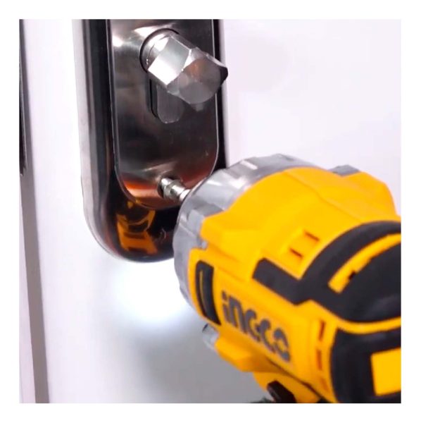 Set Atornillador Impacto 20v Y Atornillador 20v 10mm Ingco C - Imagen 6
