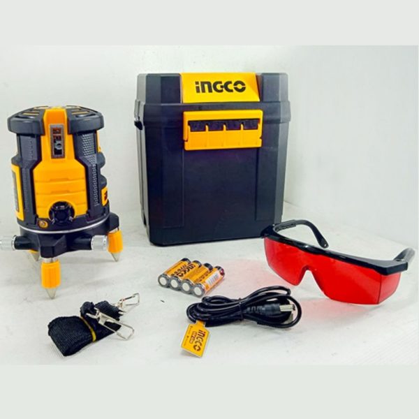 Nivel Laser Autonivelante Industrial Rojo 360° Ingco Hll3065 - Imagen 2