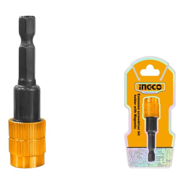 Adaptador Para Atornillador 1/4 Con Desbloqueo Ingco - Abh4
