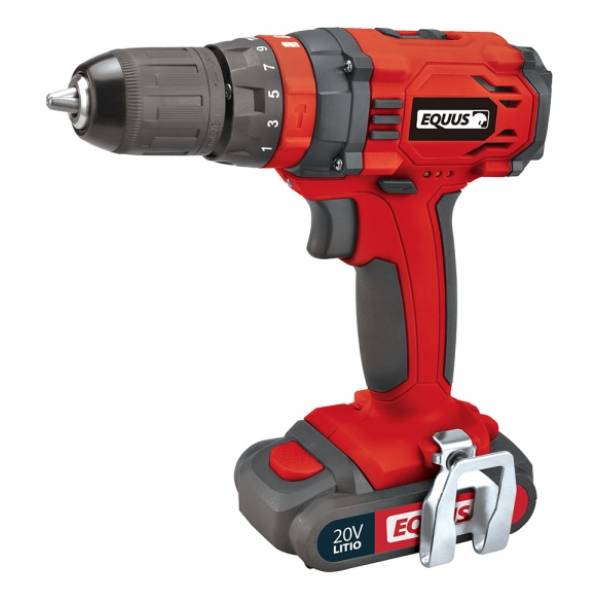 Taladro Atornillador Inalambrico 20v Con Maletin Y 2 Bateria