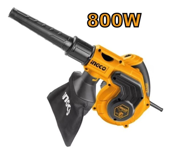Sopladora Aspiradora Hojas Jardin Ingco 800w Ab8008 - Imagen 3