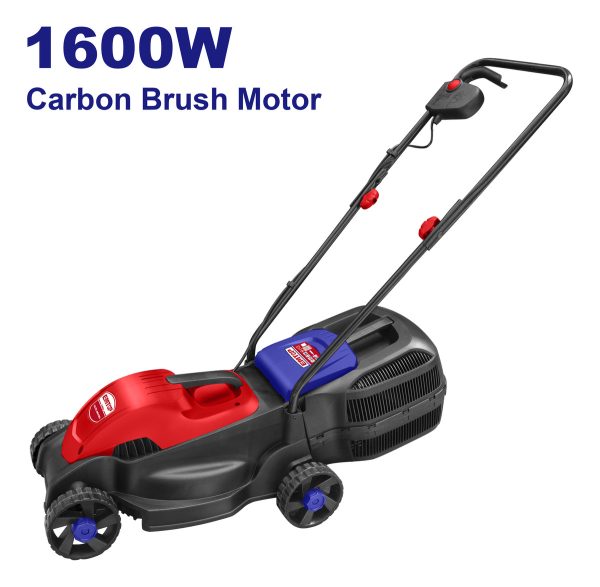 Corta Cesped 1600w 45lts Triple Altura Emtop Elm0380 - Imagen 2