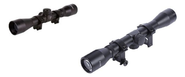 Mira 4 X 32 Con Retículo R14 Rifle