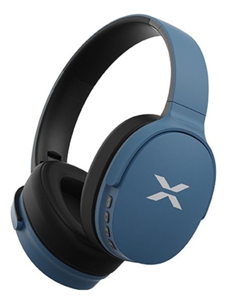 Auriculares Y Micrófono Inalámbricos Bluetooth Xion Xi-au55bt, Color Azul - Imagen 2