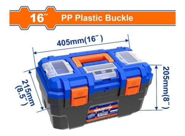 Caja Plastica Porta Herramienta 16 PuLG Wadfow Wtb1316 - Imagen 2