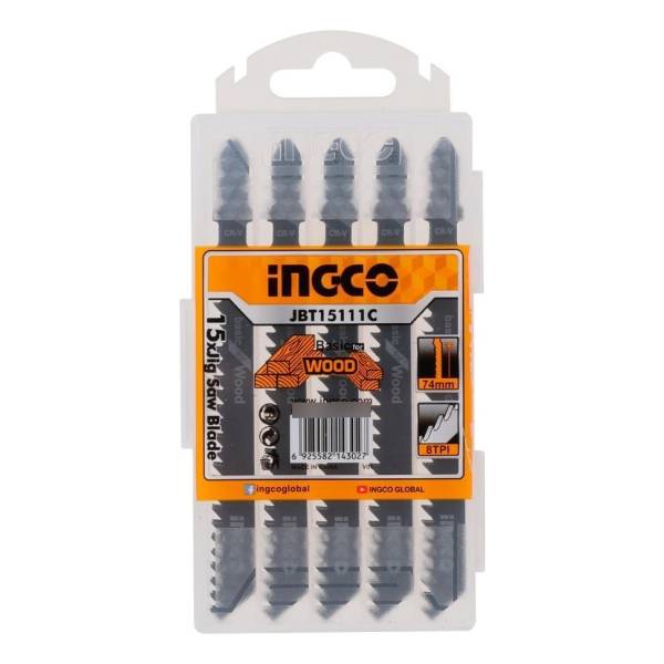 Kit 15 Sierras Madera Para Caladora Ingco Jbt15111c