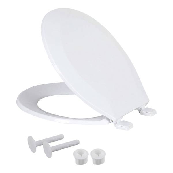 Tapa Para Inodoro Con Tornillos + Tuercas Wadfow Wtj1101