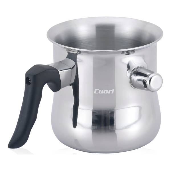 Hervidor Calentador Cuori 2l Acero Inox C Silbato Color Plat