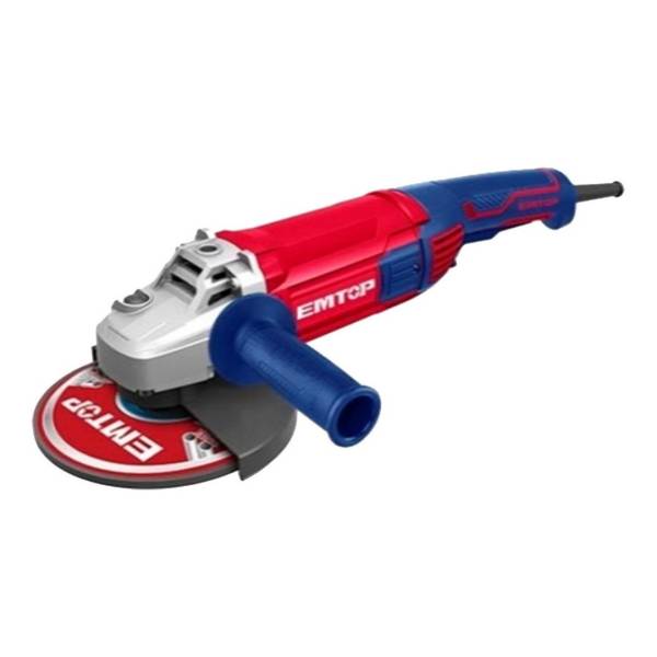 Amoladora Industrial 2200w 230mm Emtop + Guantes + Lentes