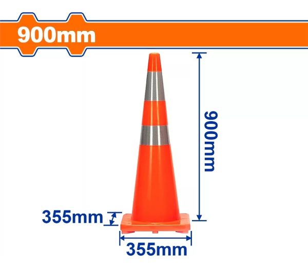 Cono Trafico Reflectivo Vial 90cm Wadfow Wyj1a90 - Imagen 2
