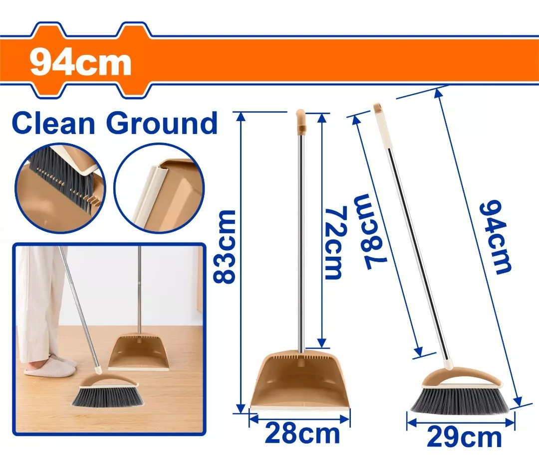 Set Escoba + Pala Wadfow Wbrs5102 - Imagen 2