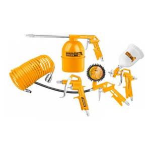 Kit Compresor Plastico Akt0053-1 5 Piezas Ingco