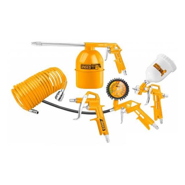 Kit Compresor Plastico Akt0053-1 5 Piezas Ingco