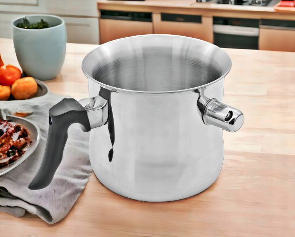 Hervidor Calentador Cuori 2l Acero Inox C Silbato Color Plat - Imagen 9