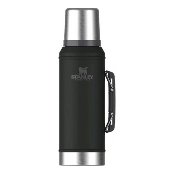 Termo Stanley 940 Ml Negro Tapon Cebador Nueva Tecnologia