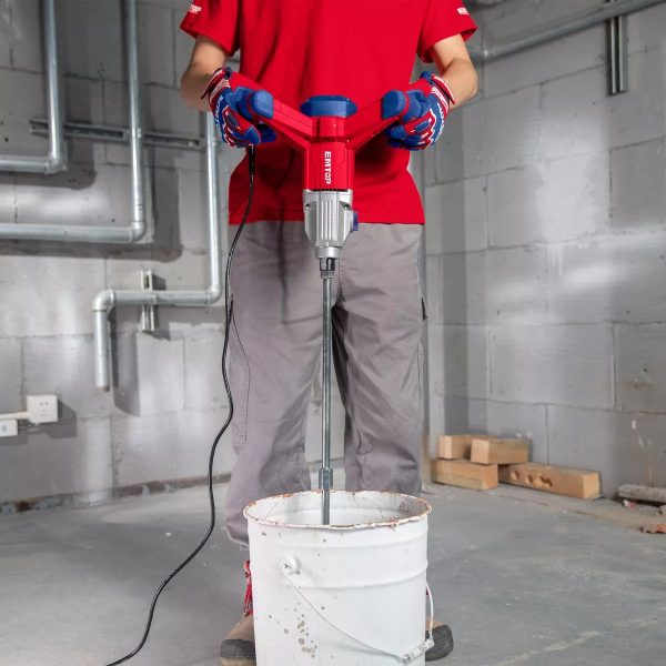 Mixer Batidor Mezclador De Pinturas 1400w Emtop Emxr14001 Ws - Imagen 3
