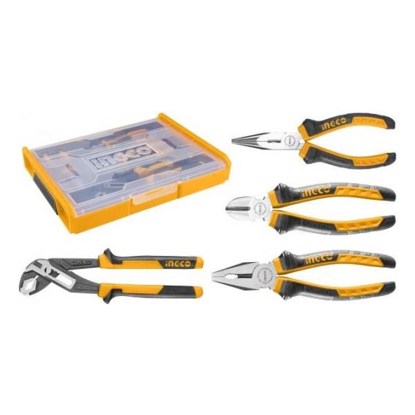 Set Organizador + 4 Pinzas Ingco Hktv01p041