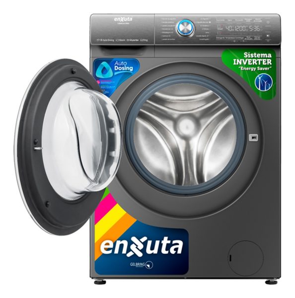 Lavasecarropas Inverter Digital Enxuta Lsenx161280s 12kg - Imagen 2