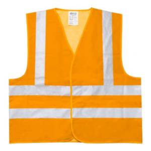 Chaleco Reflectivo Naranja Ingco Rv02c