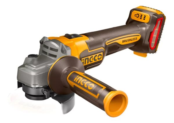 Amoladora 20v + Taladro Percutor +2 Baterias Ingco Ckli20273 Color Naranja Claro Frecuencia 50hz/60hz - Imagen 3