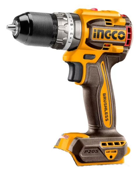 Amoladora 20v + Taladro Percutor +2 Baterias Ingco Ckli20273 Color Naranja Claro Frecuencia 50hz/60hz - Imagen 2