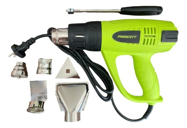 Pistola De Calor Prescott 2000w 350 600 Grados - Imagen 2