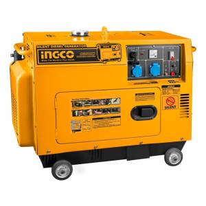 Generador Silencioso Diesel 5.0 Kw Gse50001 Ingco